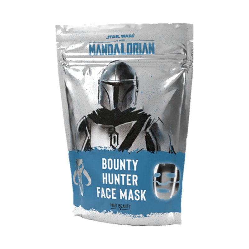 Disney Star Wars Mandalorian Silver Cosmetic Sheet Mask 25ml